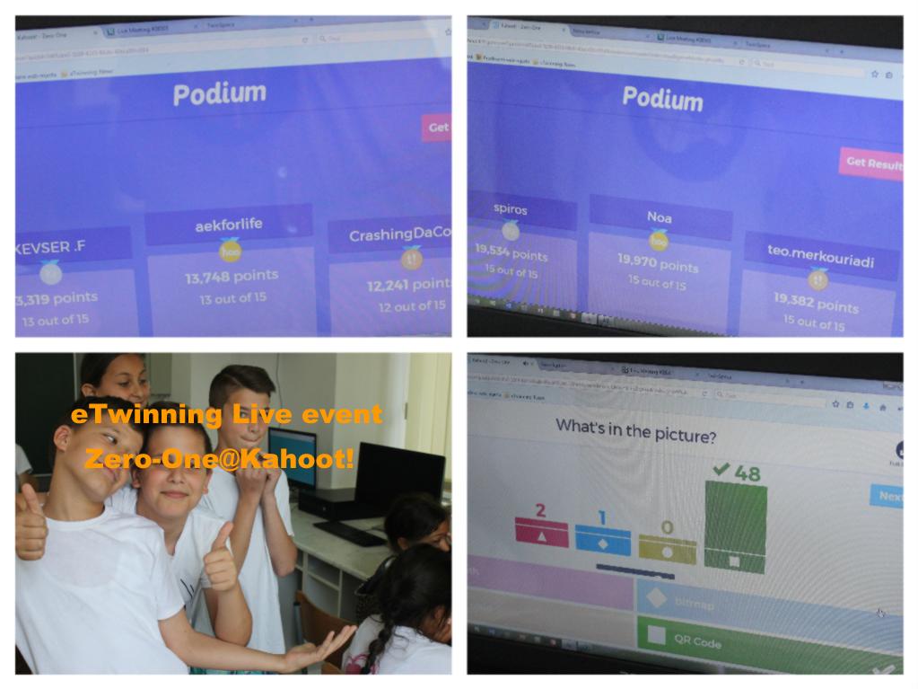 eTwinning Live Event Zero-One@Kahoot!